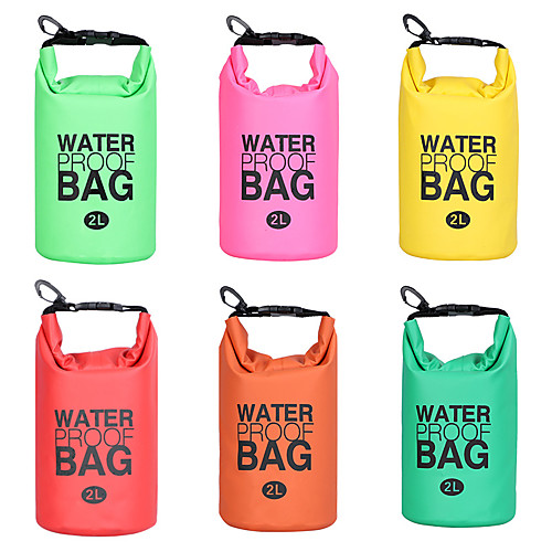 

2 L Waterproof Dry Bag Lightweight Floating Roll Top Sack Keeps Gear Dry for Swimming Surfing Water Sports