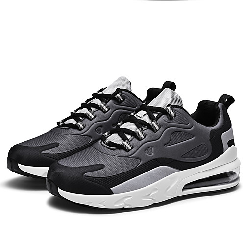 

Men's Summer / Fall Sporty / Casual Athletic Daily Trainers / Athletic Shoes Running Shoes / Walking Shoes Mesh Breathable White / Blue / Black