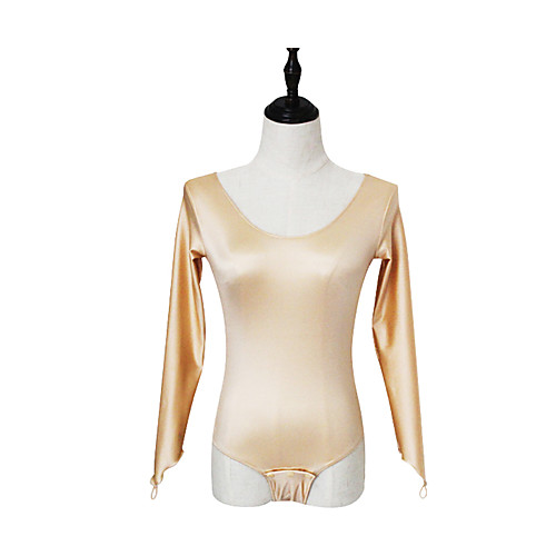 

Ballet Leotard / Onesie Split Joint Women's Performance Long Sleeve Spandex