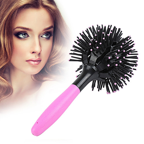 

360 degree Ball Styling bomb curl 3D Hair Curler Brushes make-up Blow Drying Detangling Homodisperse Heat Comb styling