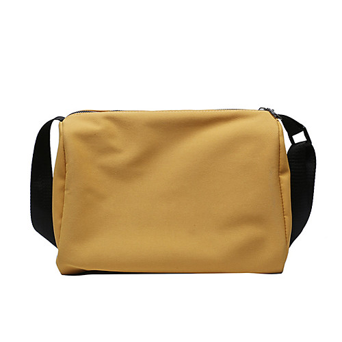 

Women's Canvas Crossbody Bag Solid Color Yellow / Blushing Pink / Red