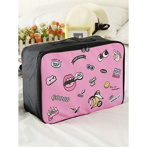 

1 Piece Travel Bag Travel for Luggage Clothes Terylene Nylon 382716 cm Unisex