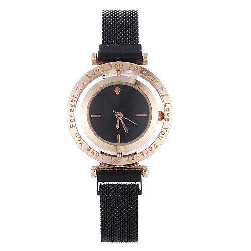 

Women's Quartz Watches Fashion Rose Gold Alloy Chinese Quartz White Black Purple Casual Watch Analog One Year Battery Life