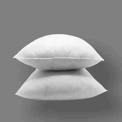 

2pcs Pillow insert Compressed Pack Pure Cotton White 50x50cm suitable for pillow case size 45x45cm Outdoor Cushion for Sofa Couch Bed Chair