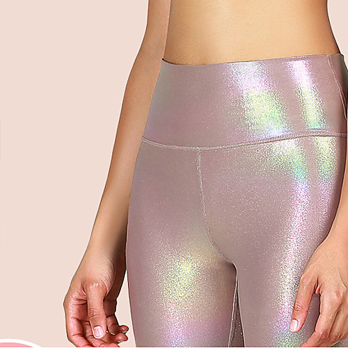 

Women's 2pcs Tracksuit Yoga Suit Wirefree Solid Color Purple Green Blue Elastane Running Fitness Gym Workout High Waist Tights Leggings Bra Top Sport Activewear Breathable Tummy Control Butt Lift