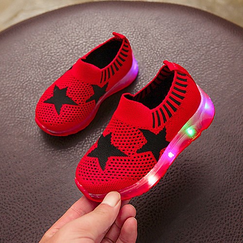 

Girls' Comfort Knit Flats Big Kids(7years ) Black / Red / Pink Summer