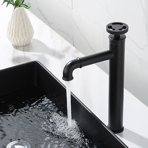 

Bathroom Sink Faucet - Standard Electroplated Other Single Handle One HoleBath Taps