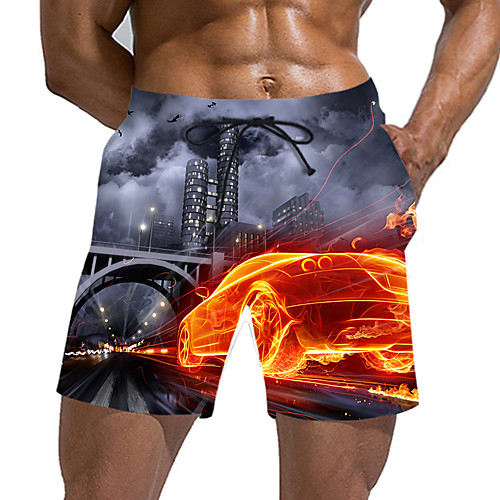 

Men's Sporty Basic Daily Holiday Slim Chinos Shorts Pants - 3D Print Drawstring Summer Red US32 / UK32 / EU40 / US34 / UK34 / EU42 / US36 / UK36 / EU44