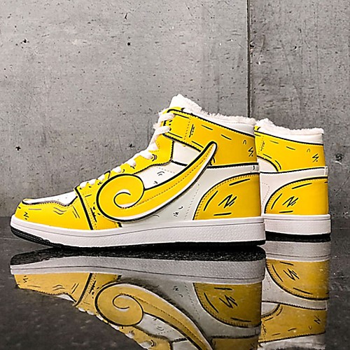

Men's Summer Outdoor Trainers / Athletic Shoes PU Yellow / Red / Royal Blue