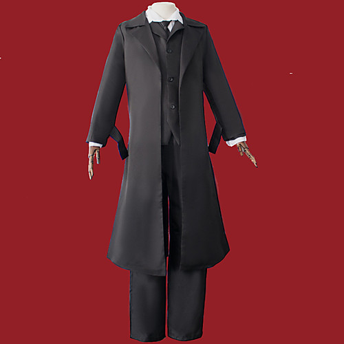 

Inspired by Bungo Stray Dogs Anime Cosplay Costumes Japanese Cosplay Suits Coat Vest Blouse For Men's / Pants / Waist Belt