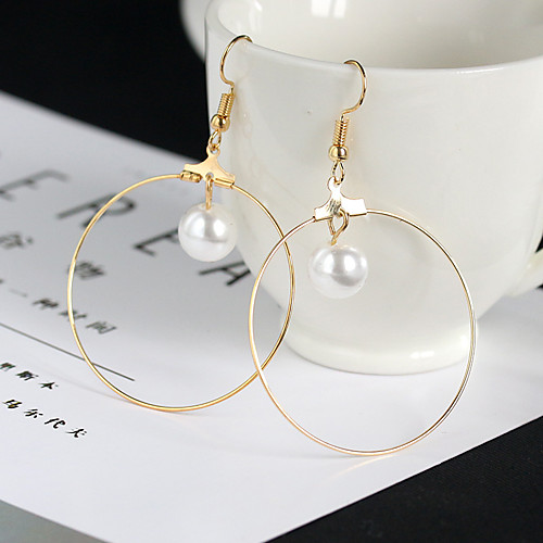 

Women's Earrings Holiday Wedding Birthday Romantic Earrings Jewelry Yellow / Gold For Date Street Festival 1 Pair