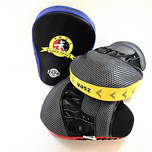 

Boxing Pads Punch Mitts For Boxing Training Kickboxing Sparring Durable Ultra Light (UL) Shockproof Prevent Injury PU(Polyurethane) 1 pcs Kid's Adults' Black Blue Red