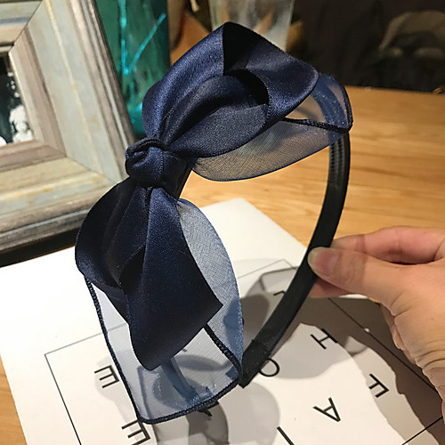 

Double Layer Cloth Hair Accessory with Flower 1 Piece Casual / Daily Wear Headpiece