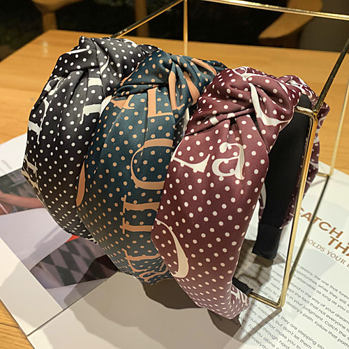

Double Layer Cloth Hair Accessory with Flower 1 Piece Casual / Daily Wear Headpiece