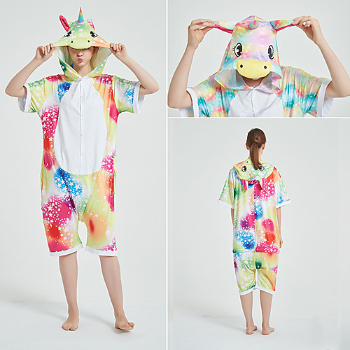 

Adults' Kigurumi Pajamas Unicorn Flying Horse Onesie Pajamas Terylene Yellow / Pink / Blue Cosplay For Men and Women Animal Sleepwear Cartoon Festival / Holiday Costumes / Leotard / Onesie
