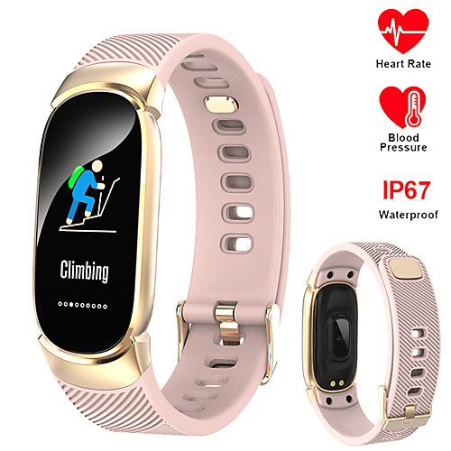 

696 QW16 Unisex Smart Wristbands Bluetooth Waterproof Heart Rate Monitor Blood Pressure Measurement Sports Information Pedometer Call Reminder Activity Tracker Sleep Tracker Sedentary Reminder
