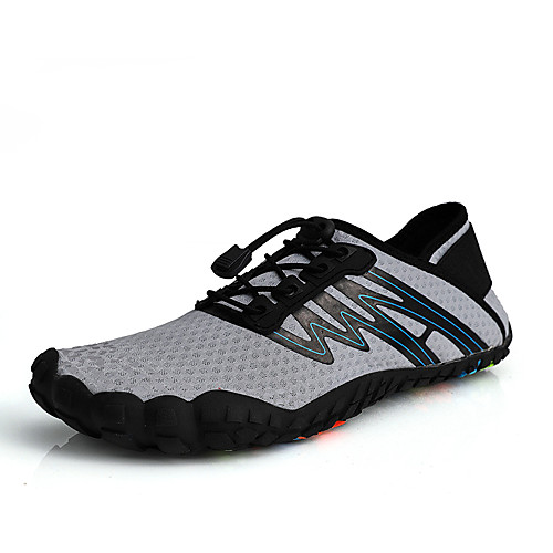 

Men's Fall / Spring & Summer Sporty / Casual Daily Outdoor Trainers / Athletic Shoes Hiking Shoes / Upstream Shoes Mesh Breathable Non-slipping Shock Absorbing Black / White / Black / Gray