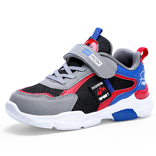 

Boys' Comfort Mesh Trainers / Athletic Shoes Little Kids(4-7ys) / Big Kids(7years ) Running Shoes / Walking Shoes Black / Green / Dark Blue Summer / Fall / Color Block / Rubber