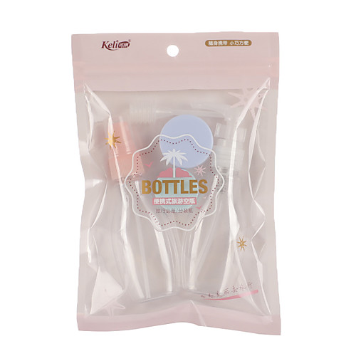 

5 Pieces Travel Bottle Plastic Waterproof Casual Daily