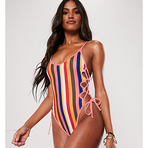 

2020 SUMMER Rainbow Strap Bodysuit