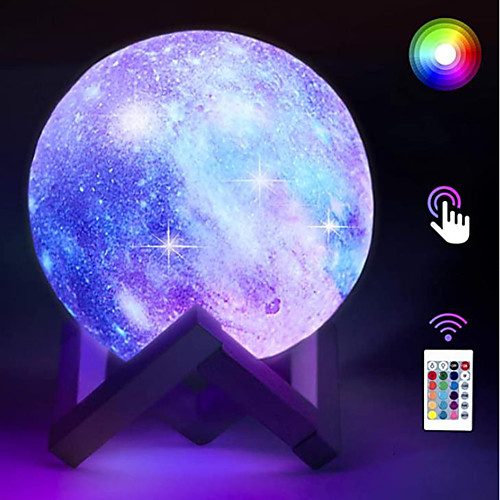 

Baby & Kids' Night Lights Moon Star Starry Night Light LED Lighting Light Up Toy Constellation Lamp Star Projector Glow USB Kid's Adults for Birthday Gifts and Party Favors 1 pcs