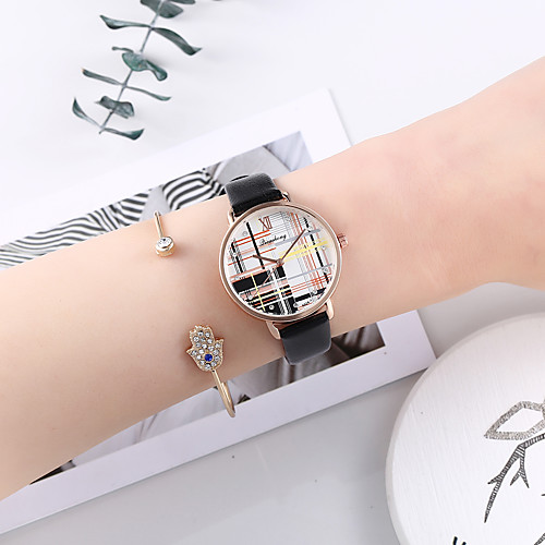 

Women's Bracelet Watch Quartz Watches Analog Quartz Colorful Chronograph Cute Creative / One Year / PU Leather