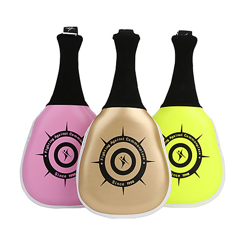 

Boxing Pads Punch Mitts For Boxing Training Kickboxing Sparring Durable Ultra Light (UL) Shockproof Prevent Injury PU(Polyurethane) 1 pcs Kid's - Blushing Pink Gold Green