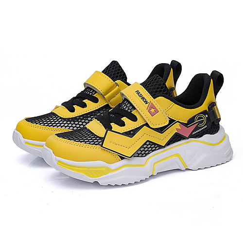 

Boys' / Girls' Comfort / First Walkers Mesh Trainers / Athletic Shoes Little Kids(4-7ys) / Big Kids(7years ) Running Shoes / Walking Shoes White / Yellow / Blue Spring / Summer / Rubber