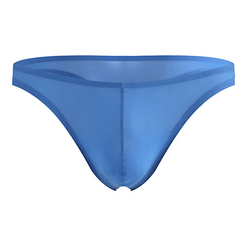 

Men's Basic G-string Underwear - Normal Low Waist White Black Blue S M L