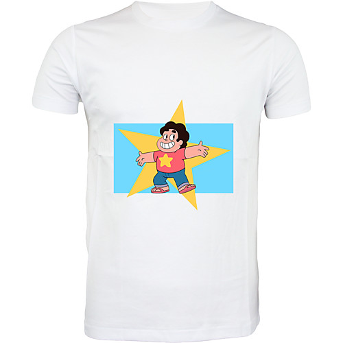 

Inspired by steven universe Cosplay Costume T-shirt Polyster Print Printing T-shirt For Men's