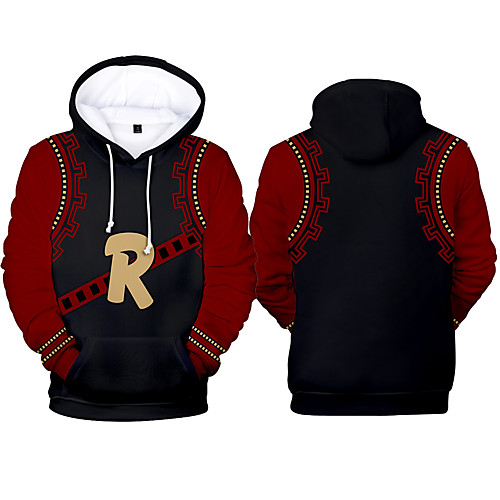 

Inspired by My Hero Academia Boko No Hero Cosplay Costume Hoodie Polyster Print Printing Hoodie For Men's / Women's