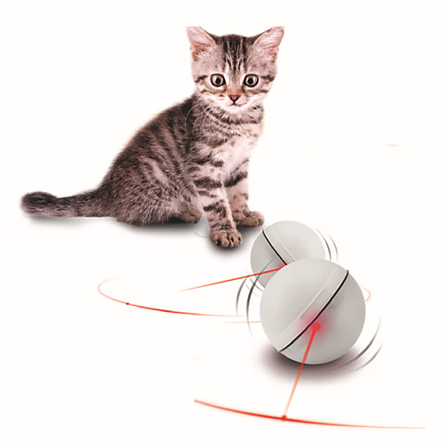 

Ball Laser Toy Electrical Toy Cat Kitten Pet Toy 1pc Round Pet Friendly Lighting LED Pet Exercise ABSPC Gift