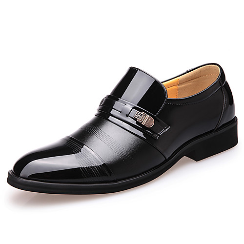 

Men's Spring & Summer / Fall & Winter Business / Classic Daily Office & Career Loafers & Slip-Ons Walking Shoes Leather Shock Absorbing Wear Proof Brown / Black