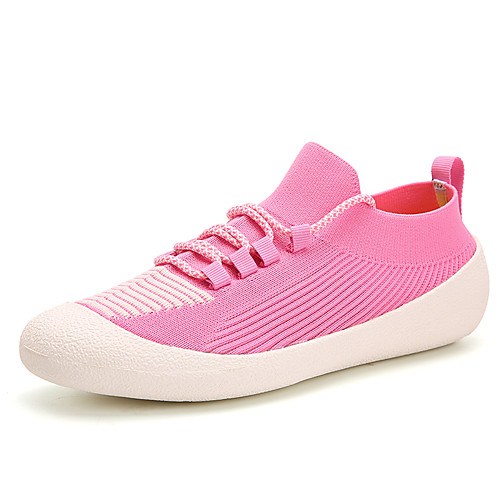 

Unisex Fall Sporty / Casual Daily Outdoor Trainers / Athletic Shoes Running Shoes / Walking Shoes Tissage Volant Breathable Non-slipping Shock Absorbing Orange / Black / Pink / Black / Blue Color