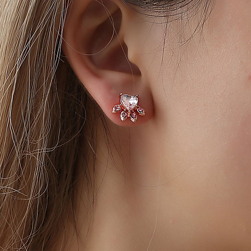 

Women's Earrings Holiday Wedding Birthday Romantic Earrings Jewelry Gold / Silver For Date Street Festival 1 Pair