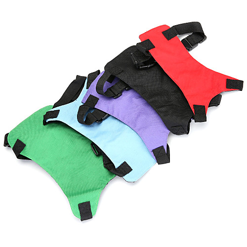 

Dog Cat Pets Harness Adjustable Size Foldable Cute and Cuddly Vest Durable Casual / Daily Safety Solid Colored Classic Polyester Beagle Bulldog Pug Bichon Frise Shih Tzu Dachshund Black Purple Red