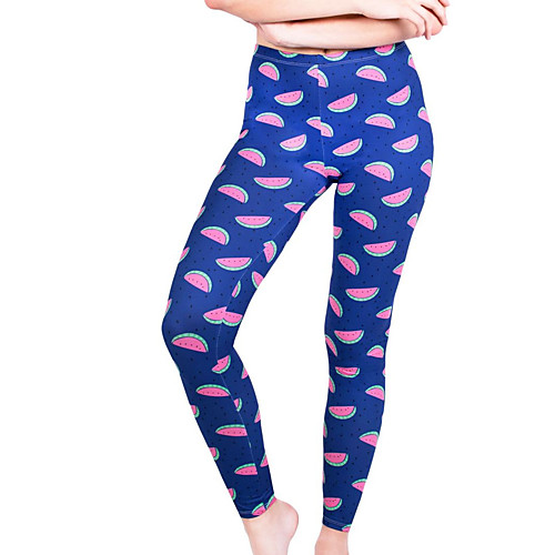 

Women's Yoga Pants 3D Print Black Purple Pink Green Blue Elastane Yoga Running Fitness Tights Leggings Sport Activewear Quick Dry Tummy Control Butt Lift Moisture Wicking High Elasticity Skinny