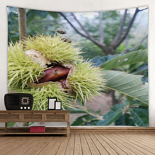 

Chestnut Digital Printed Tapestry Decor Wall Art Tablecloths Bedspread Picnic Blanket Beach Throw Tapestries Colorful Bedroom Hall Dorm Living Room Hanging
