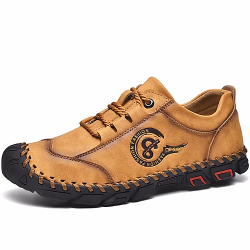 

Men's Spring & Summer Classic Daily Trainers / Athletic Shoes Rubber Black / Yellow / Khaki