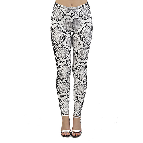 

Women's Yoga Pants 3D Print Gray Elastane Yoga Running Fitness Tights Leggings Sport Activewear Quick Dry Tummy Control Butt Lift Moisture Wicking High Elasticity Skinny