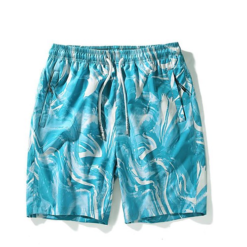 

Men's Active Basic Holiday Going out Slim Cotton Shorts Pants - Print Jacquard Breathable Summer Blue Red Green US32 / UK32 / EU40 / US34 / UK34 / EU42 / US36 / UK36 / EU44 / Drawstring / Elasticity