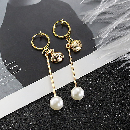 

Women's Earrings Holiday Wedding Birthday Romantic Earrings Jewelry Gold For Date Street Festival 1 Pair