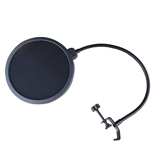 

Microphone Pop Filter With 360° Gooseneck Clip Stabilizing Arm NT-09 for Studio Recording & Broadcasting Microphone