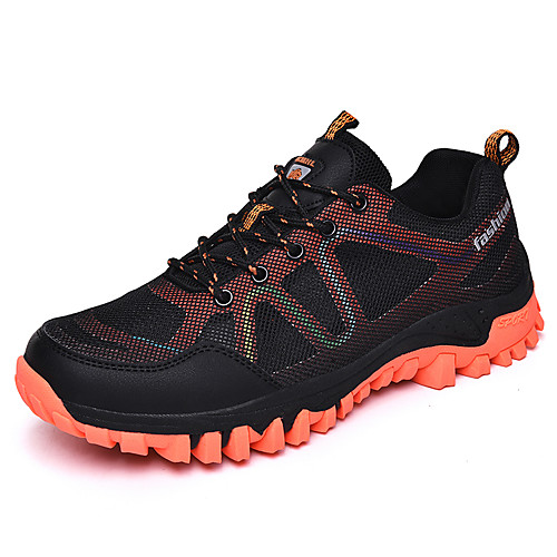 

Men's / Unisex Fall / Spring & Summer Sporty / Casual Daily Outdoor Trainers / Athletic Shoes Running Shoes / Walking Shoes Mesh Breathable Non-slipping Shock Absorbing Orange / Black / Black / Dusty