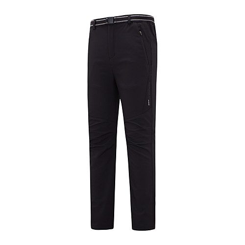 

Men's Hiking Pants Winter Outdoor Breathable Warm Soft Comfortable Pants / Trousers Bottoms Camping / Hiking Hunting Fishing Black Army Green Grey L XL XXL XXXL 4XL Standard Fit / Wear Resistance