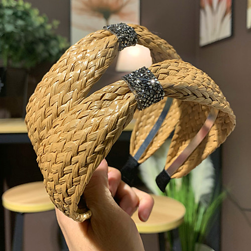 

Double Layer Cloth Hair Accessory with Flower 1 Piece Casual / Daily Wear Headpiece