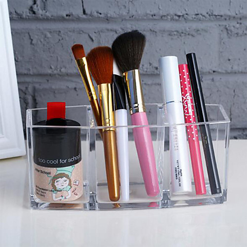 

Storage Organization Cosmetic Makeup Organizer Acrylic Irregular shape Single-layer