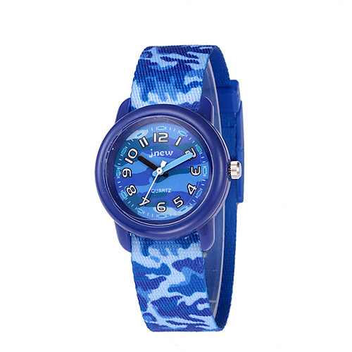 

Kids Sport Watch Quartz 30 m Water Resistant / Waterproof Day Date Analog Cartoon Fashion - Blue One Year Battery Life