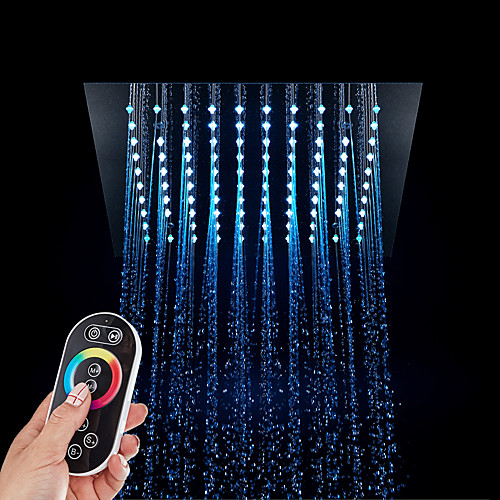 

Contemporary Rain Shower Chrome Feature - LED / Shower, Shower Head