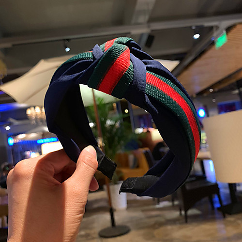 

Double Layer Cloth Hair Accessory with Flower 1 Piece Casual / Daily Wear Headpiece